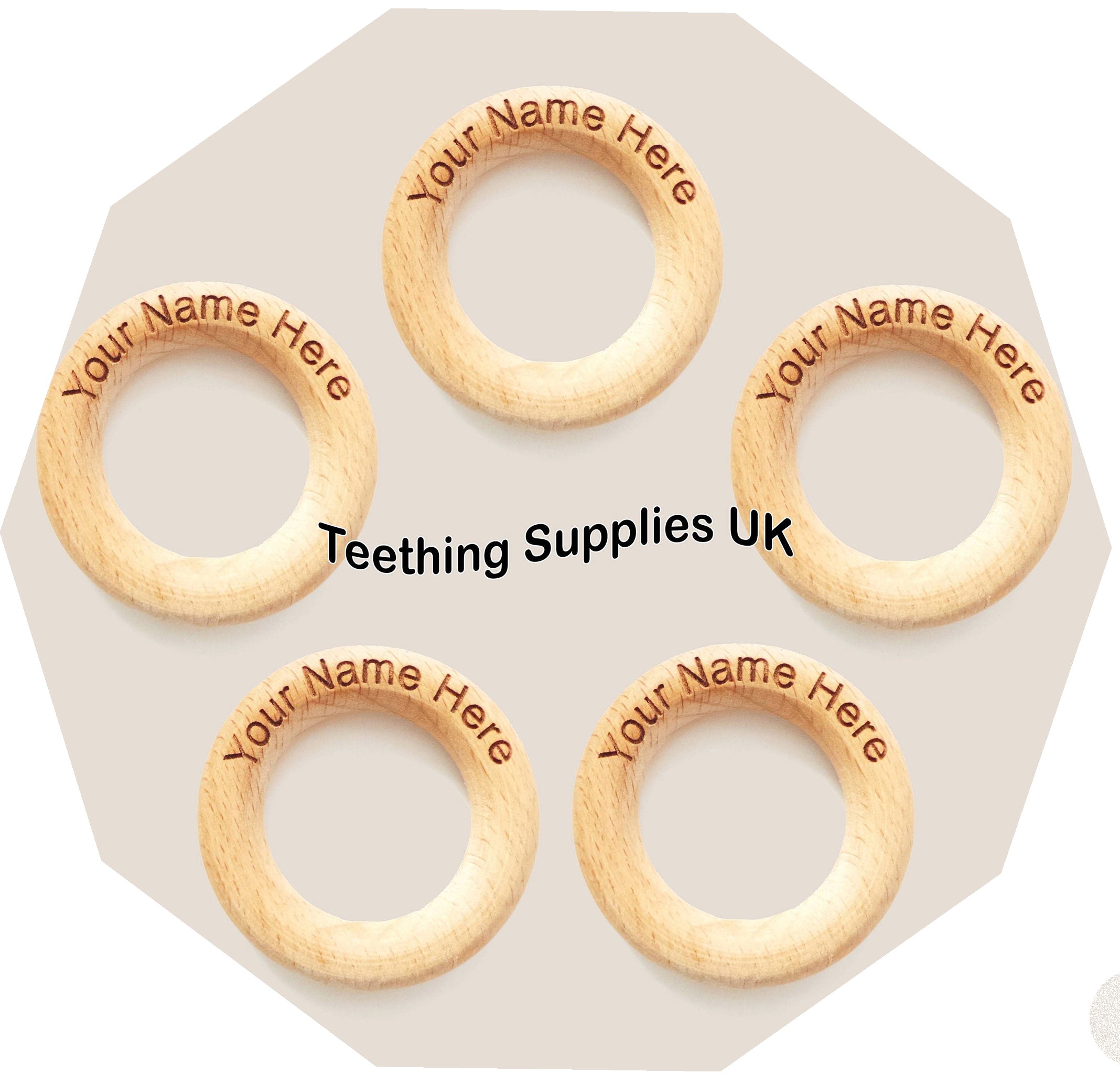 Wooden Rings 7cm, Natural Smooth Wood Circles for Macrame Craft DIY, Baby  Teething Ring, Pendant at Rs 3.5/piece, लकड़ी की अंगूठी in Jaipur